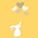 عکس خرگوش و قلب