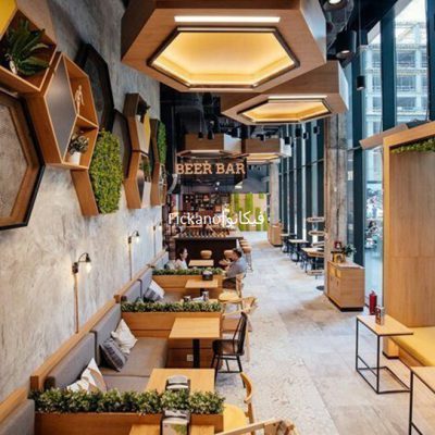 طراحی و بازسازی کافه رستوران